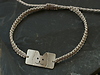 Makramee Armband Katzenkopf