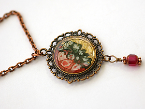 Kette Cabochon Vintage VI