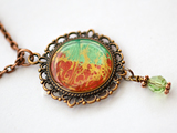 Kette Cabochon Vintage III